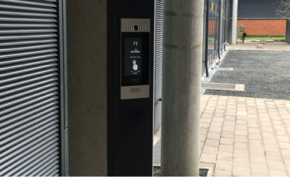 IP-INTEGRA video dørstationer i Kragsbjergløkke i Odense