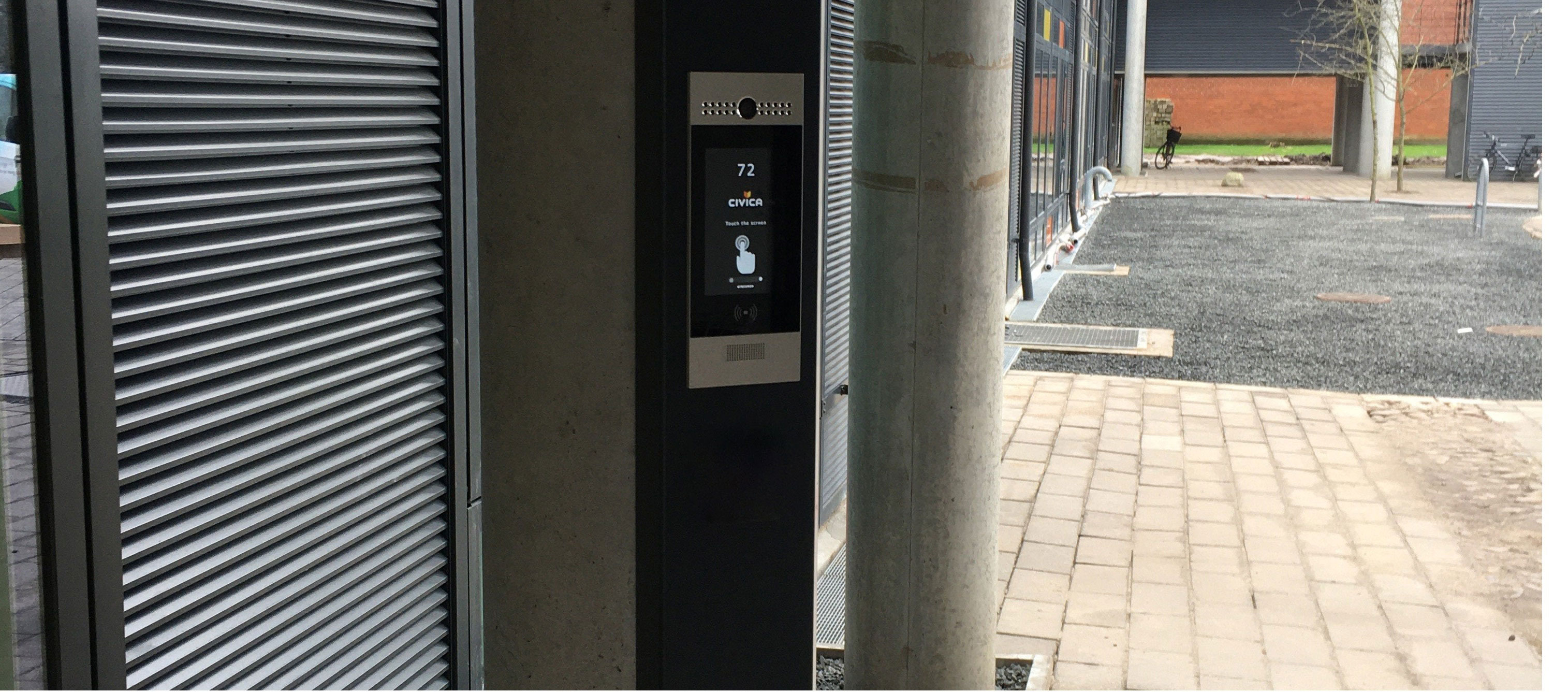 Video dørstationer IP-INTEGRA i Kragsbjergløkke i Odense